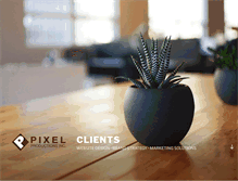 Tablet Screenshot of pixelclient.com